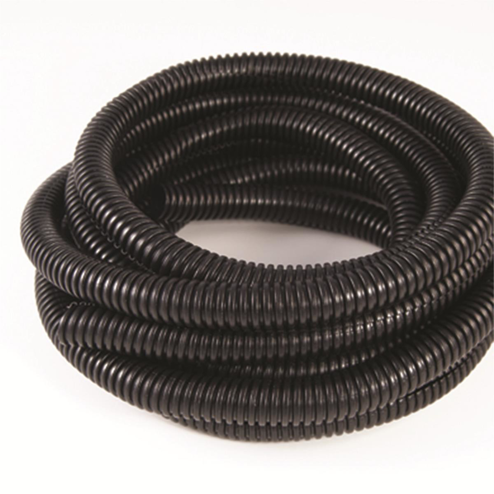 The Best Connection Flex Tubing — 1/2in. Split, Black, Model# JTT4306F